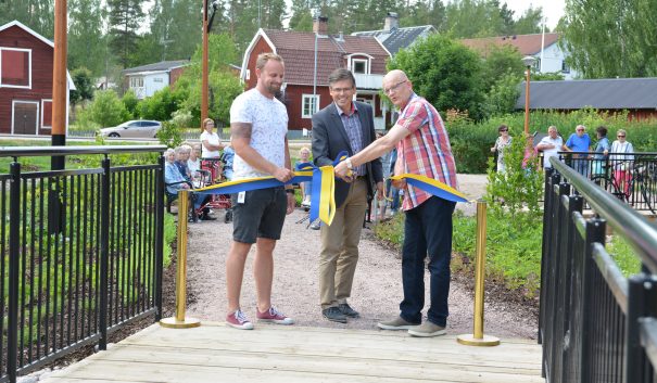 Simon Råsbacken, Lars Rosander och Åke Nilsson